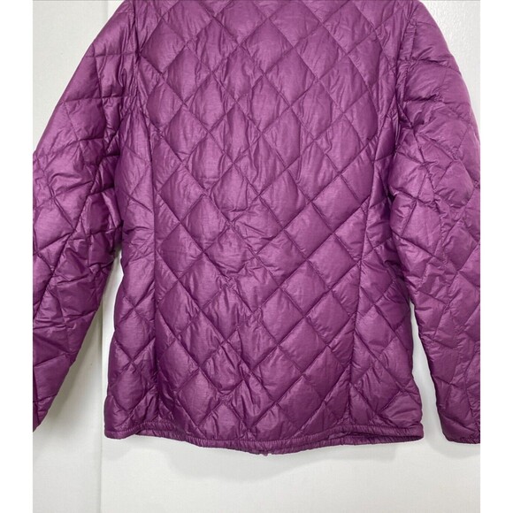 32 Degree Heat Down Puffe Quilt Jacket Size M Purple Women Zip Outdoors Feather - Picture 7 of 15